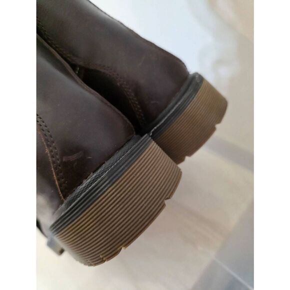 Frye Pine Lug Black Leather Workboot Mens 9 - Picture 12 of 12